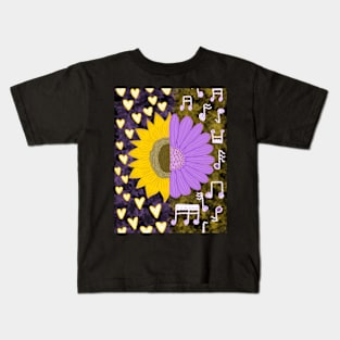 The flowers dance slowly Kids T-Shirt